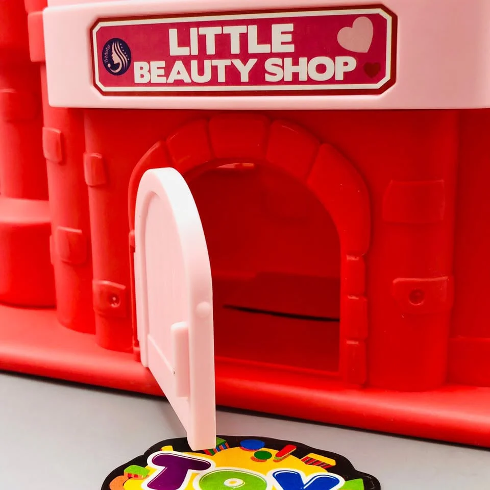 39Pcs Castle Beauty Shop Pretend Play House Set - Image 13