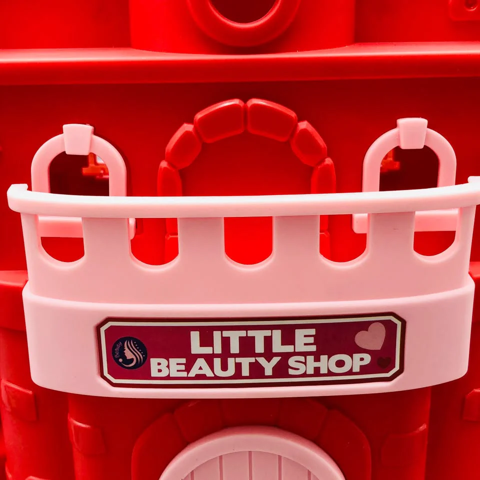 39Pcs Castle Beauty Shop Pretend Play House Set - Image 14