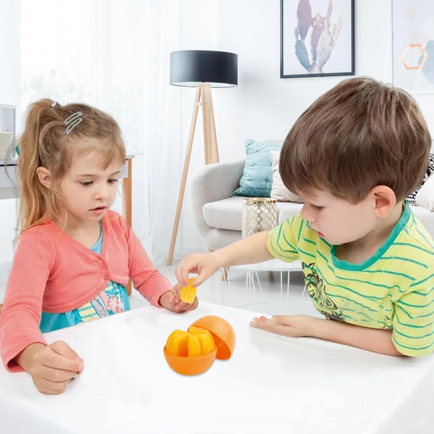 3D Orange Shape Funny Puzzle Toy - Image 7