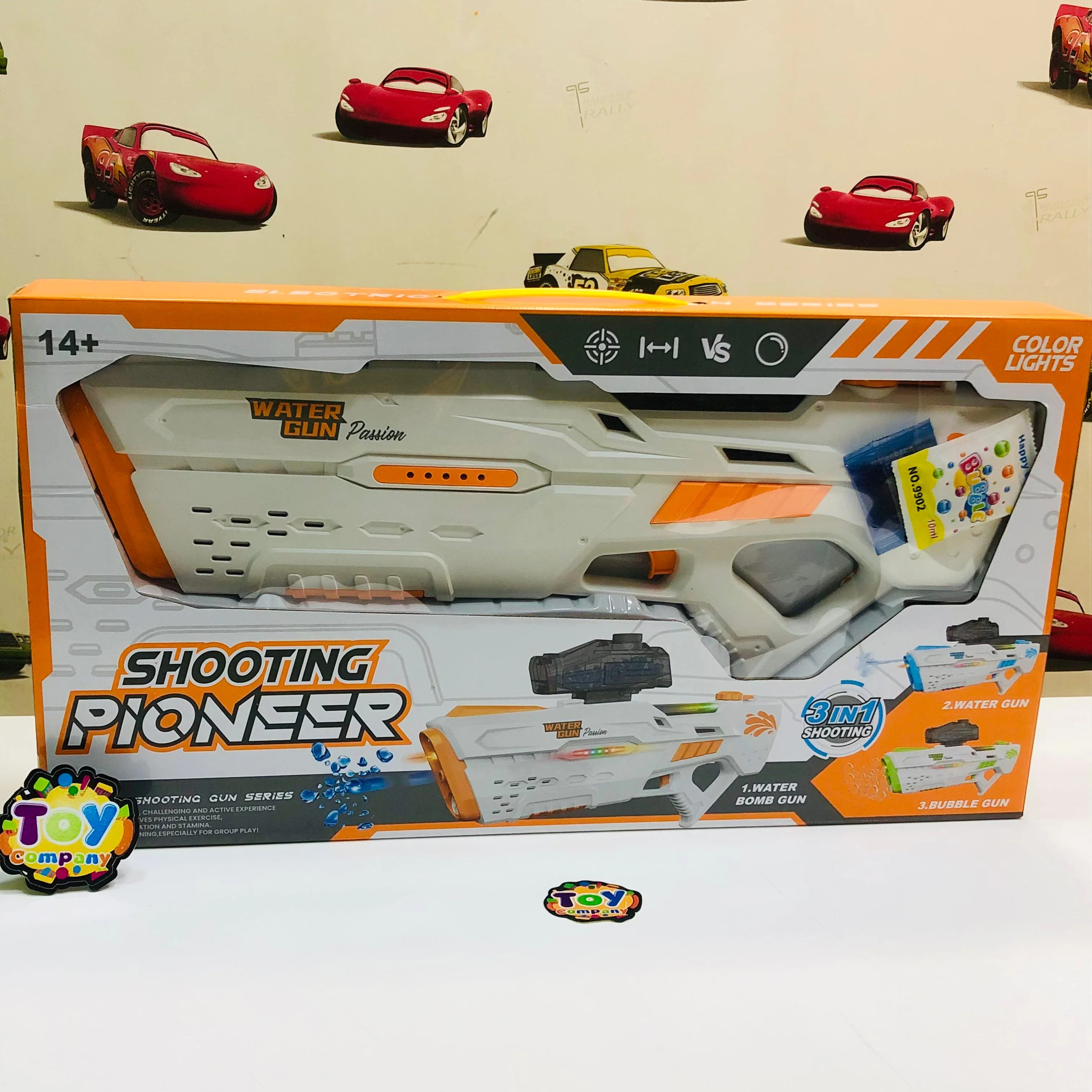 3in1 Electric Pioneer Bubble & Gel Blaster Shooting Gun - Image 8