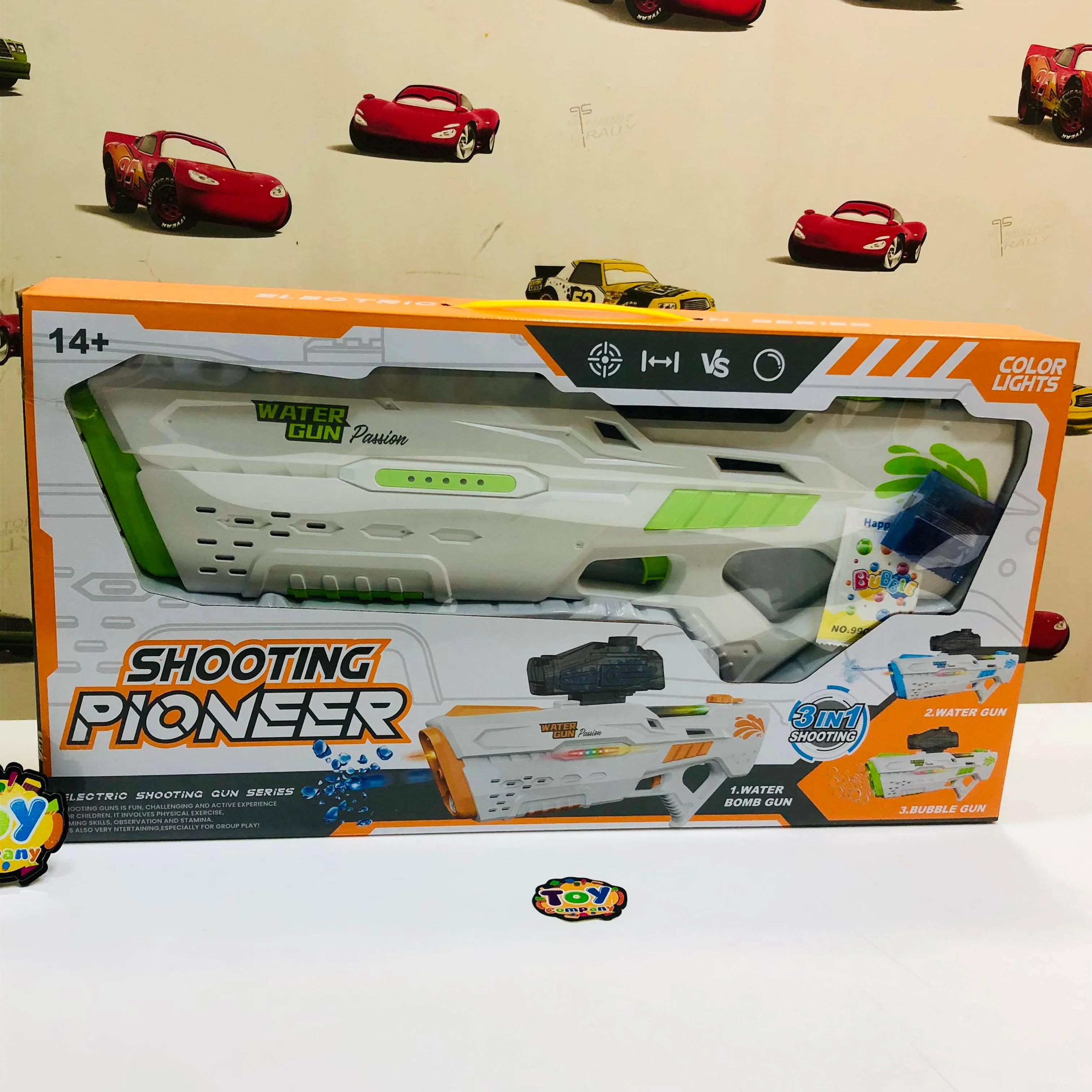 3in1 Electric Pioneer Bubble & Gel Blaster Shooting Gun - Image 9
