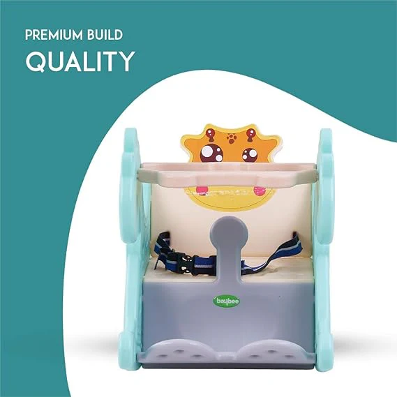3in1 Multi-functional Baby Rocking Horse Chair - Green - Image 4