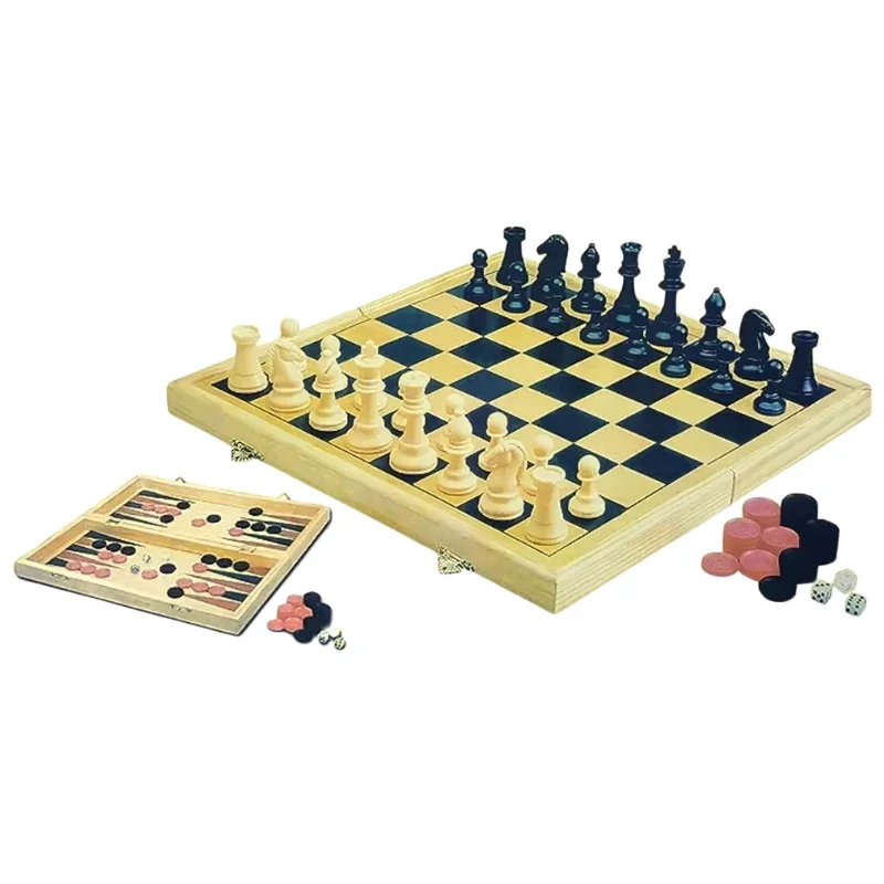 3in1 Premium Classic Chess Game Play Set - Image 4