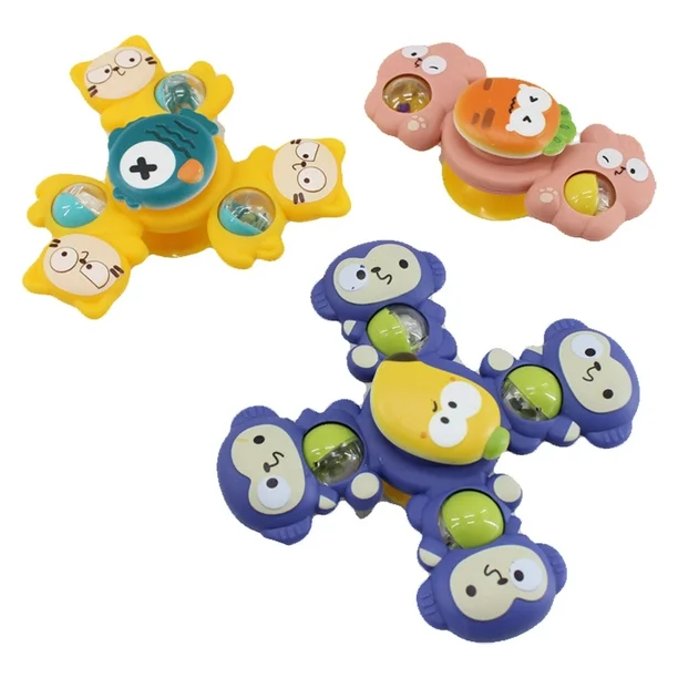 3Pcs Animal Shape Baby Spinning Rattles - Image 14
