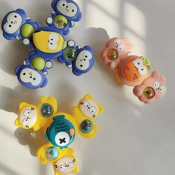 3Pcs Animal Shape Baby Spinning Rattles - Image 16