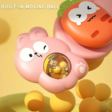 3Pcs Animal Shape Baby Spinning Rattles - Image 4