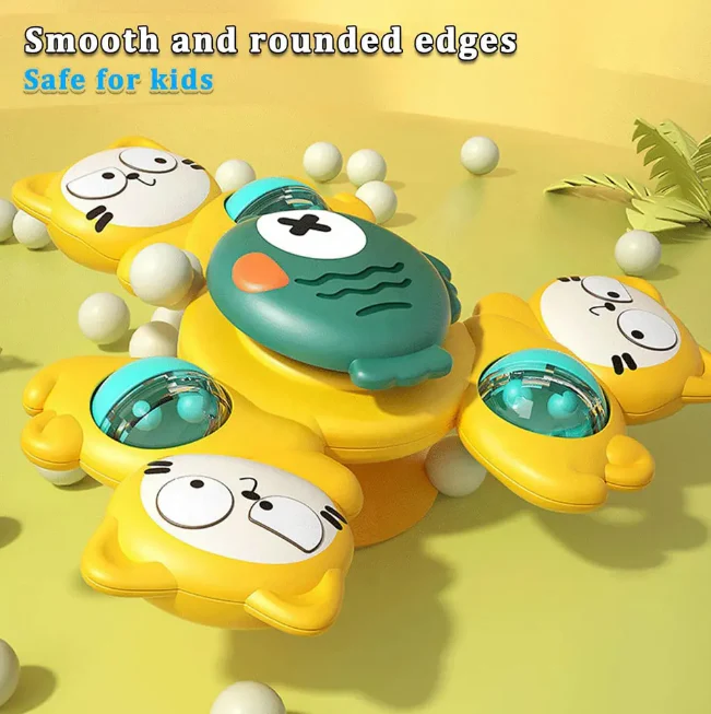 3Pcs Animal Shape Baby Spinning Rattles - Image 6