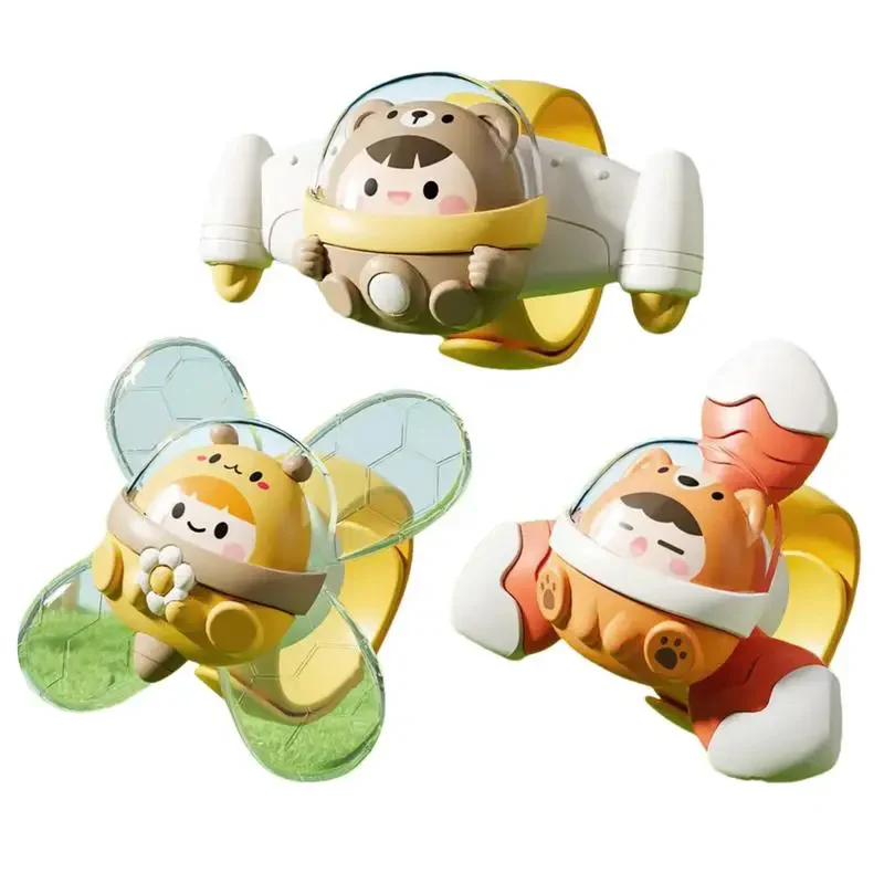 3Pcs Space Themed Baby Spinning Rattles - Image 11