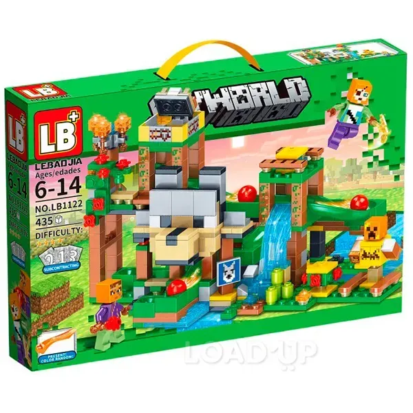 435Pcs DIY Minecraft Wolf Labyrinth Building Blocks - Image 2