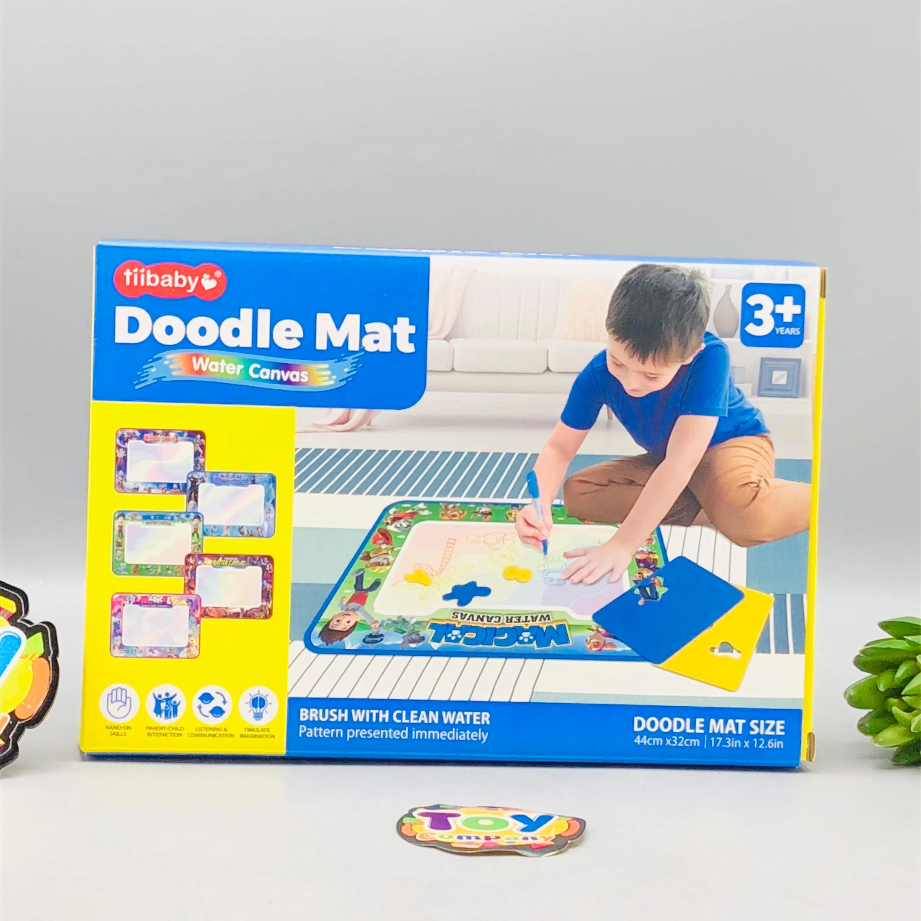 44cmx32cm Unicorn Doodle Water Magical Painting Play Mat - Image 6