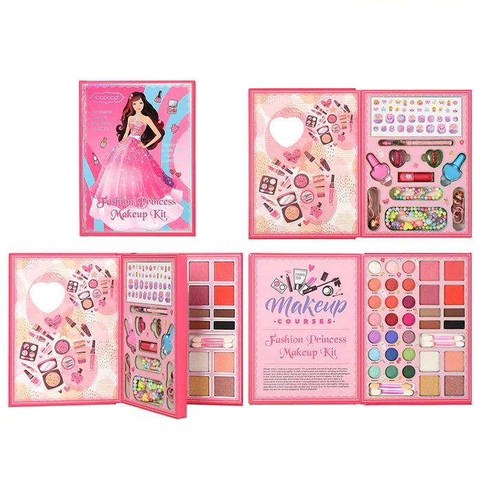 48Pcs Realistic Princess Book Shape Makeup Kit - Image 6