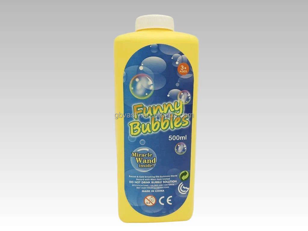 500ml Colorful Bubble Liquid Bottle - Image 2