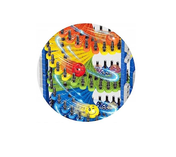 550Pcs Construction Blocks Tower Ball Race Track - Image 4