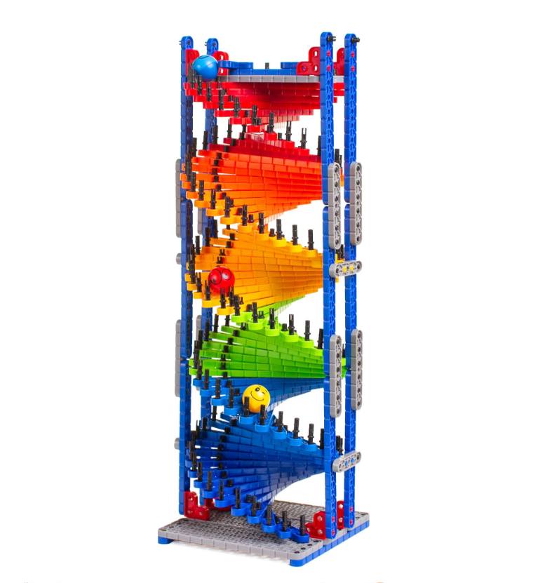 550Pcs Construction Blocks Tower Ball Race Track - Image 5