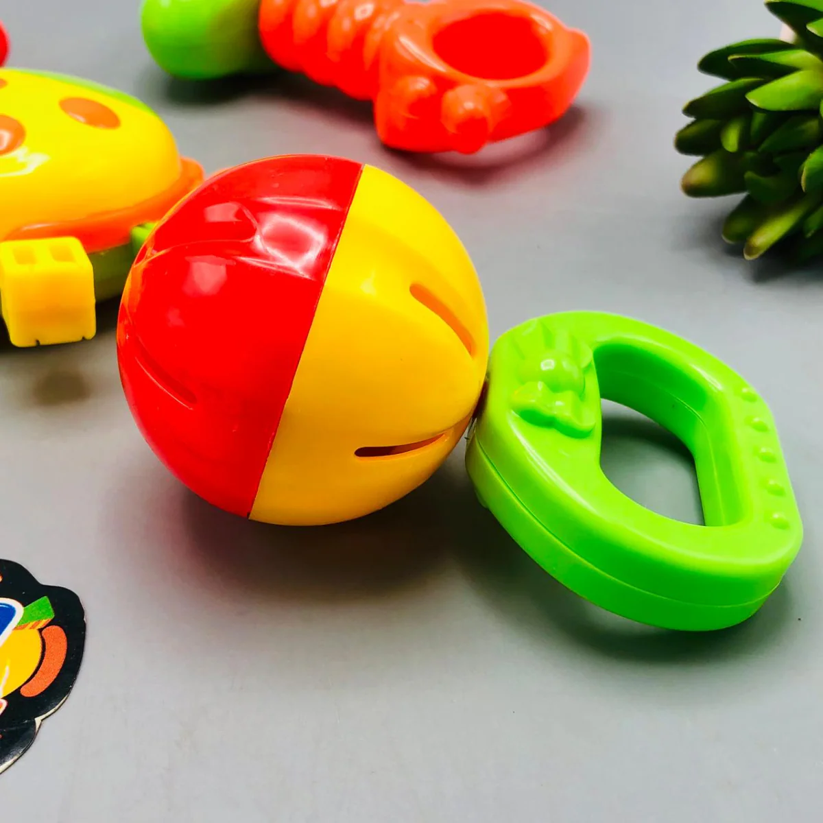 5Pcs Premium Baby Concert Rattles Set - Image 5
