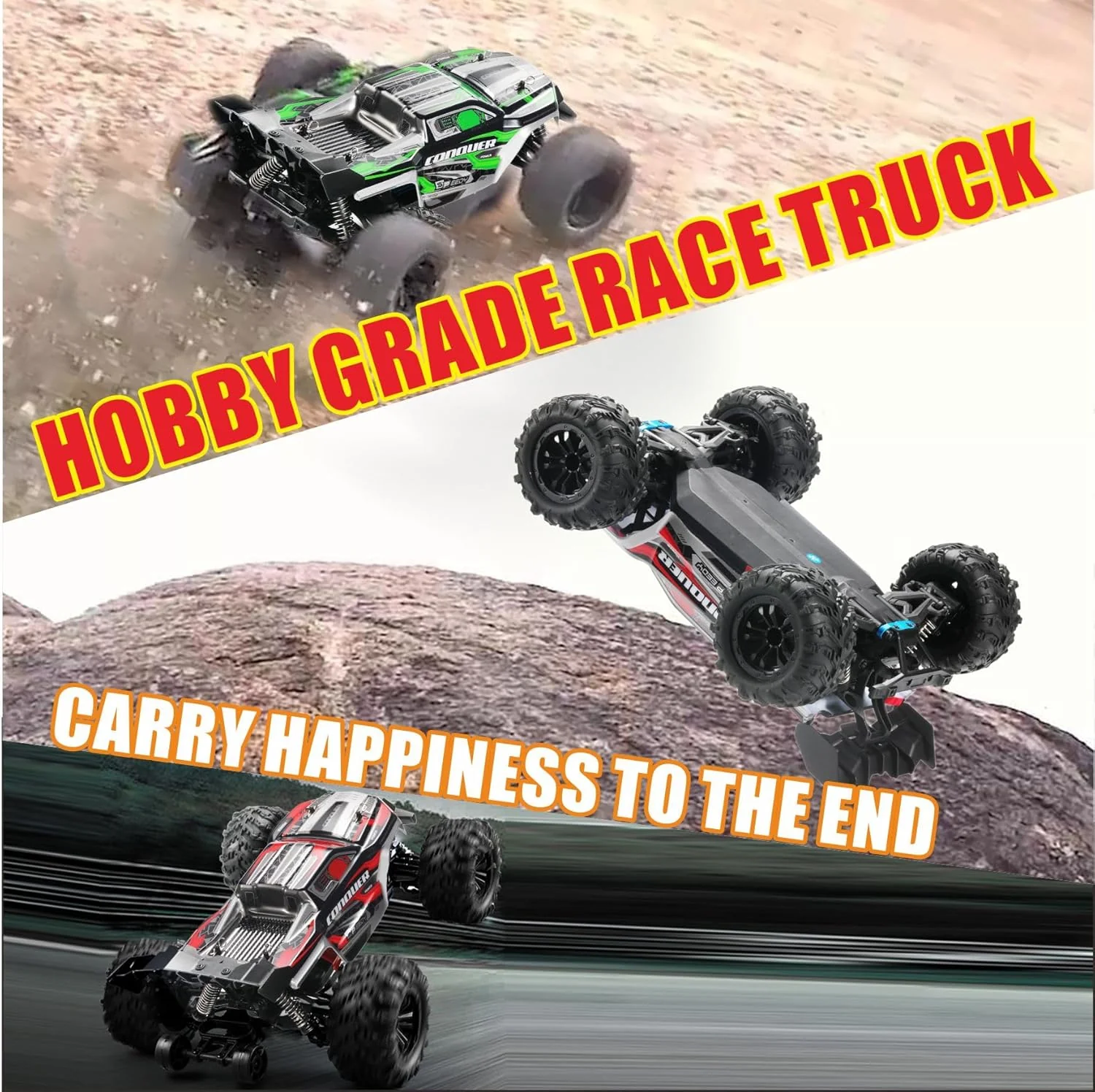 60km/h RC High Speed Off-Road Truck - Image 7
