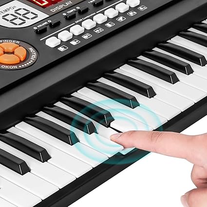 61 Keys BigFun Electronic Keyboard Piano With Mic - Image 9
