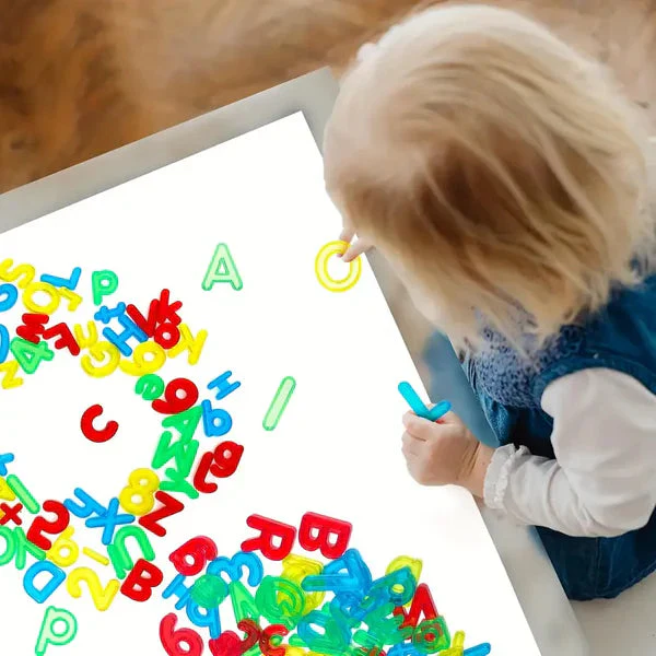 66Pcs Transparent Number & Letters Set With Storage Box - Image 10