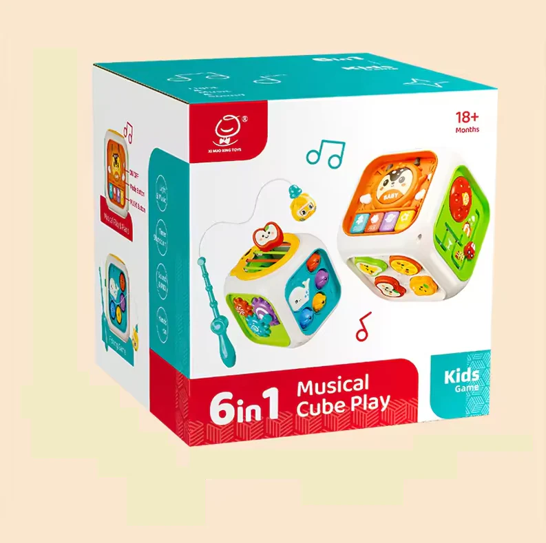 6in1 Kids Musical Activity Cube - Image 6