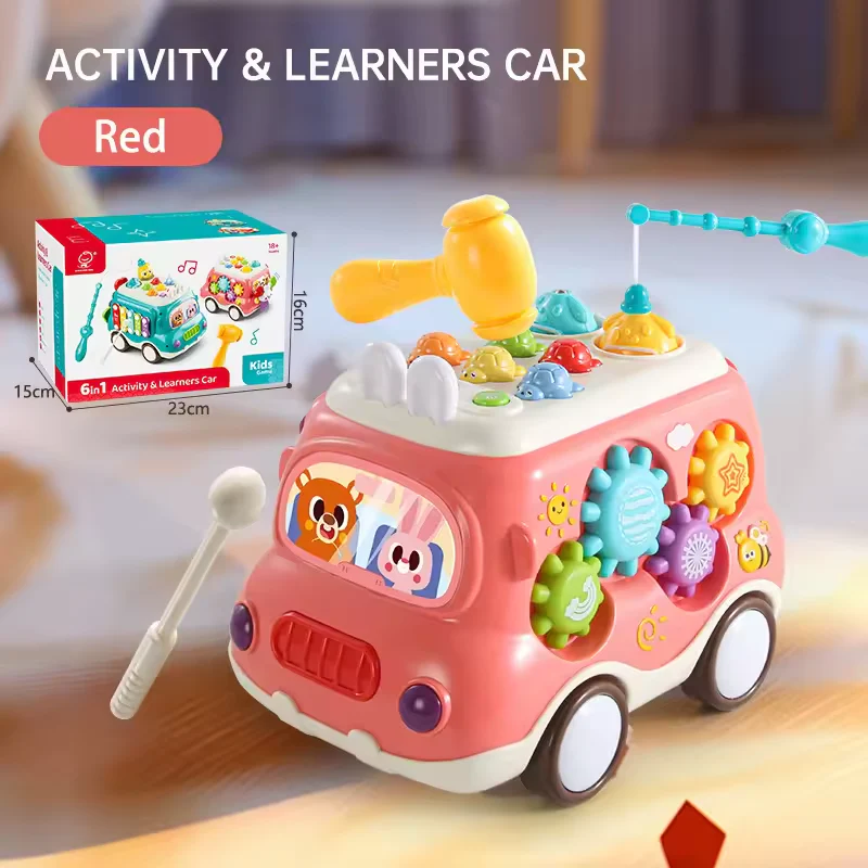 6in1 Multi-functional Baby Activity Car - Image 8
