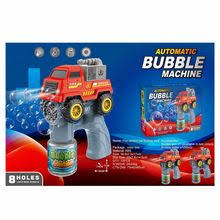 8 Holes Car Themed Colorful Bubble Gun - Image 7