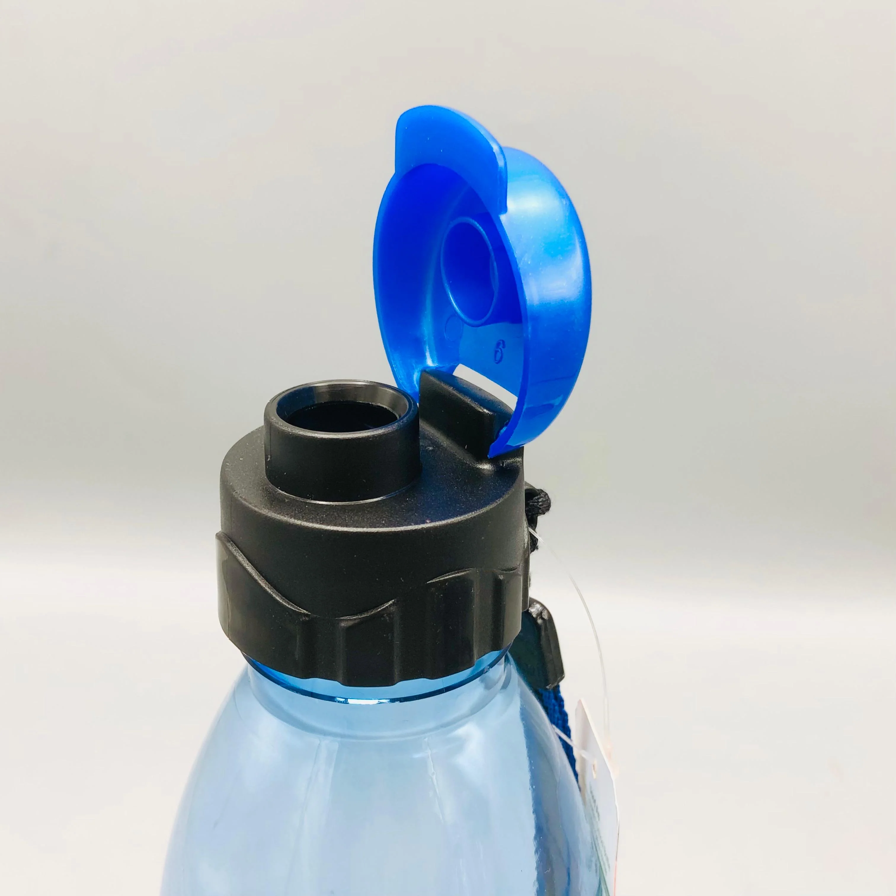 800ml Plastic Safari Solo Transparent Water Bottle - Image 4