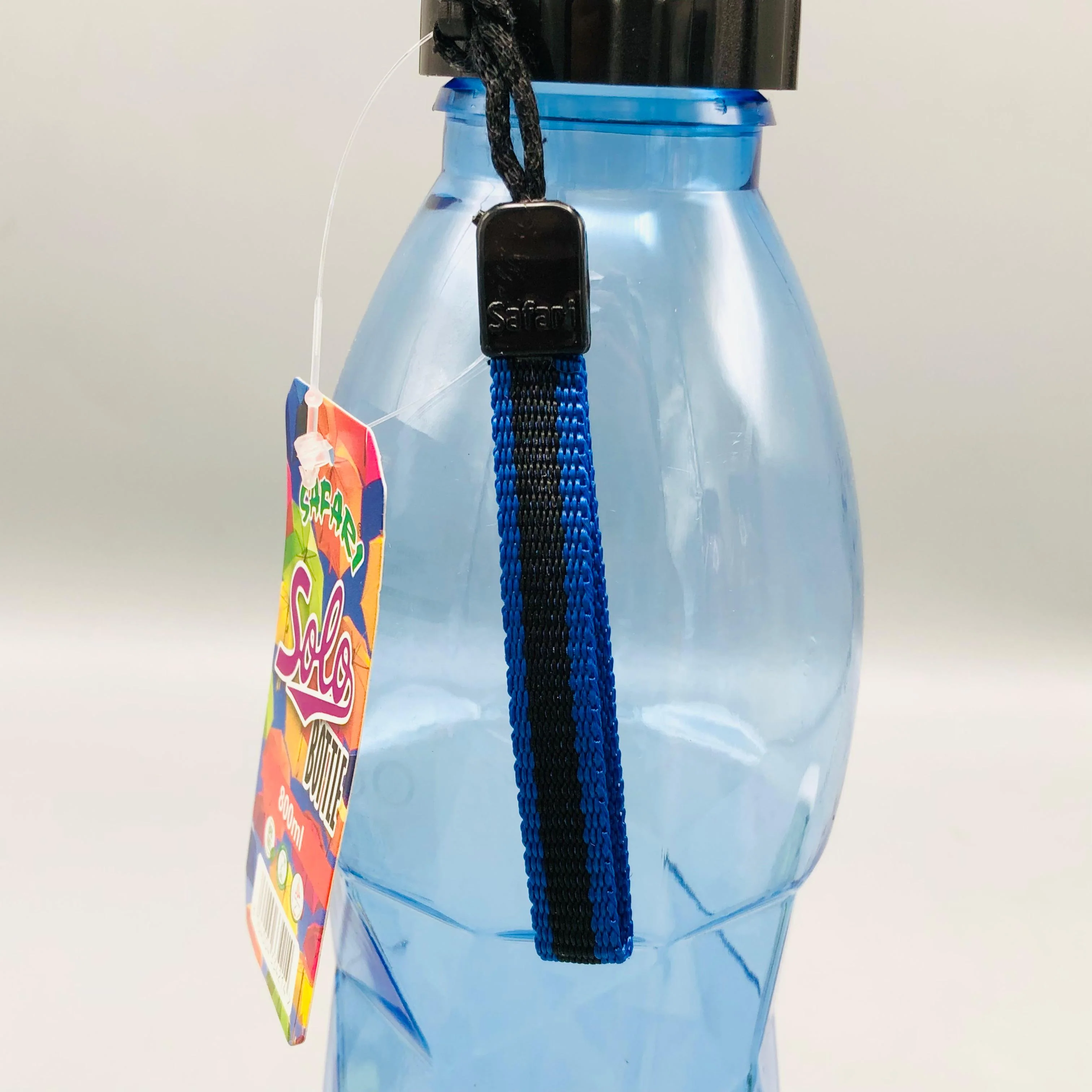800ml Plastic Safari Solo Transparent Water Bottle - Image 5