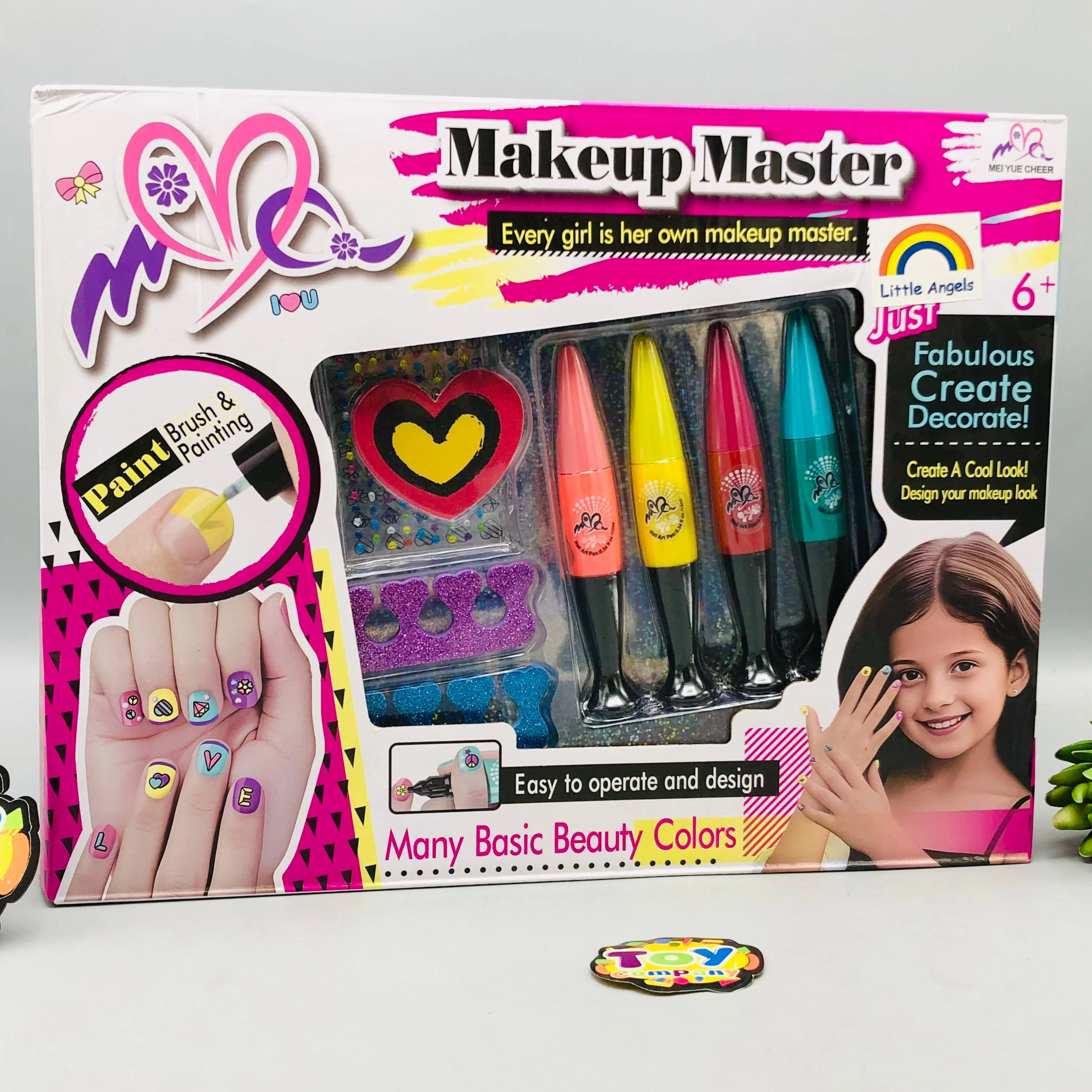 8Pcs Girls Realistic Nail Art Kit - Image 7