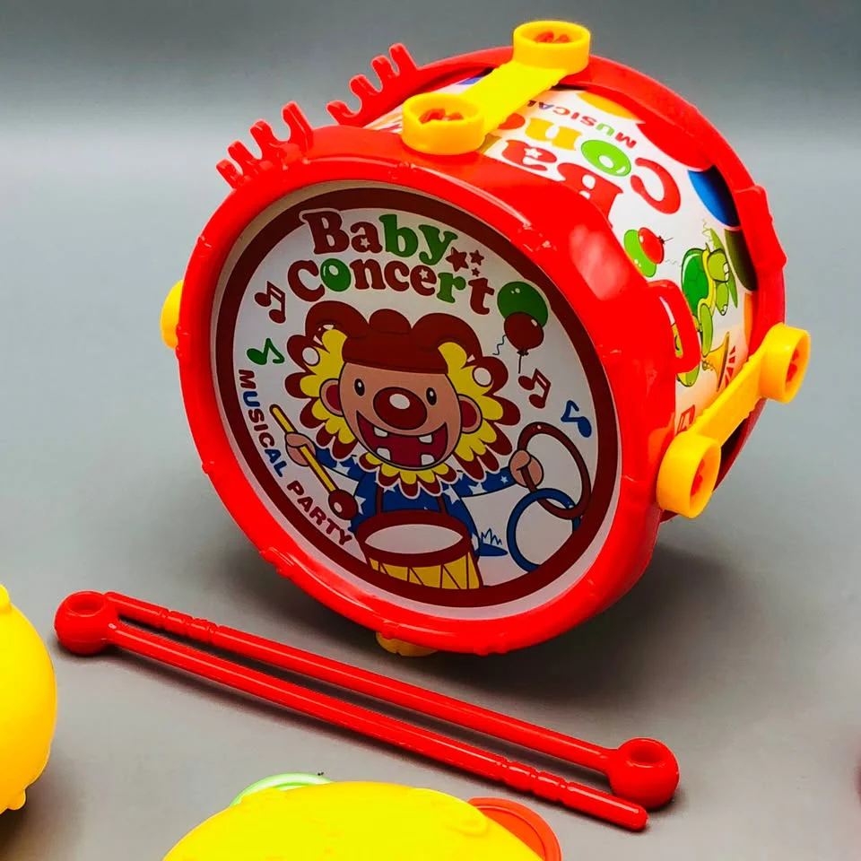 8Pcs Premium Baby Concert Rattles Set - Image 4