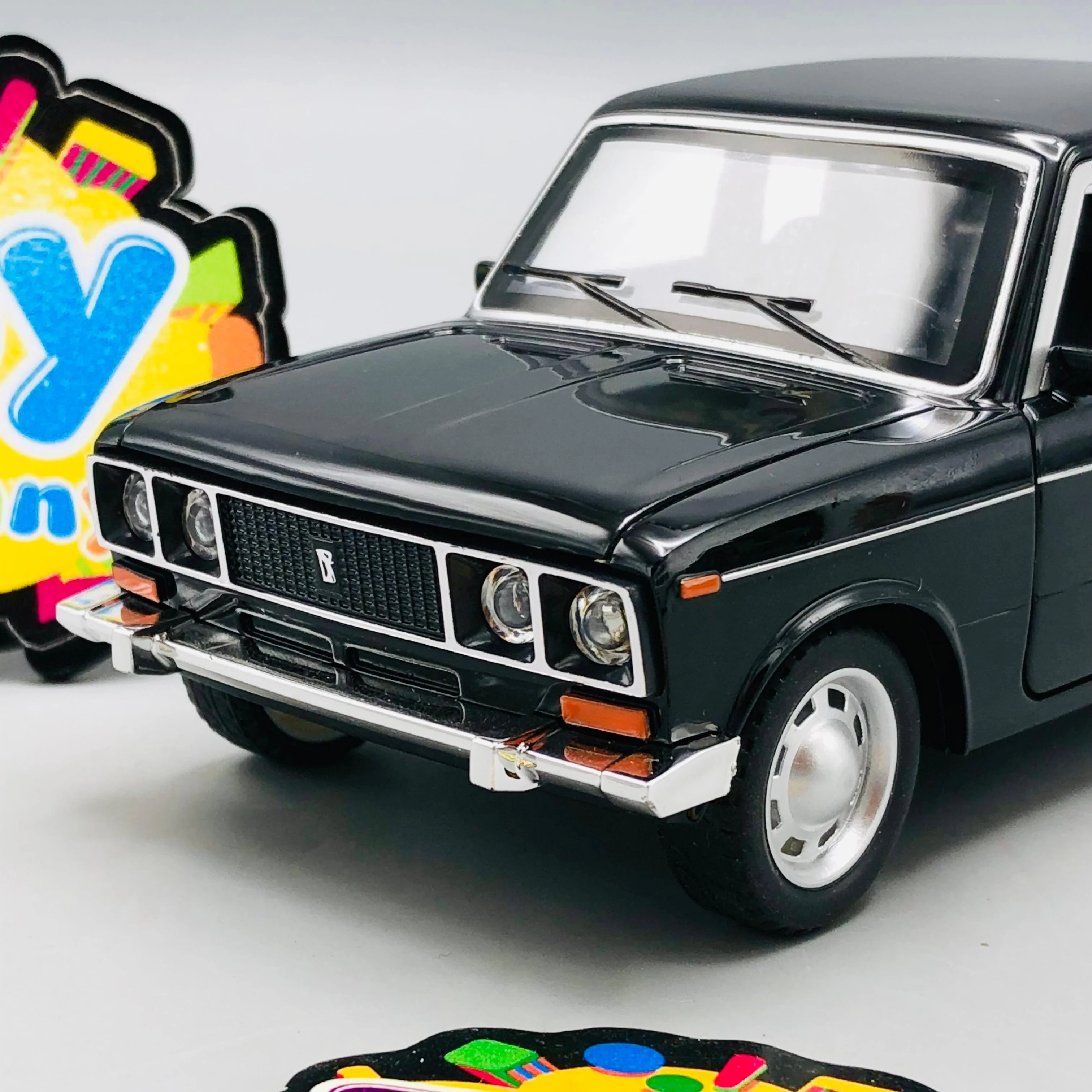 ABS Inertial Russian LADA Model Car - 1Pc - Image 7