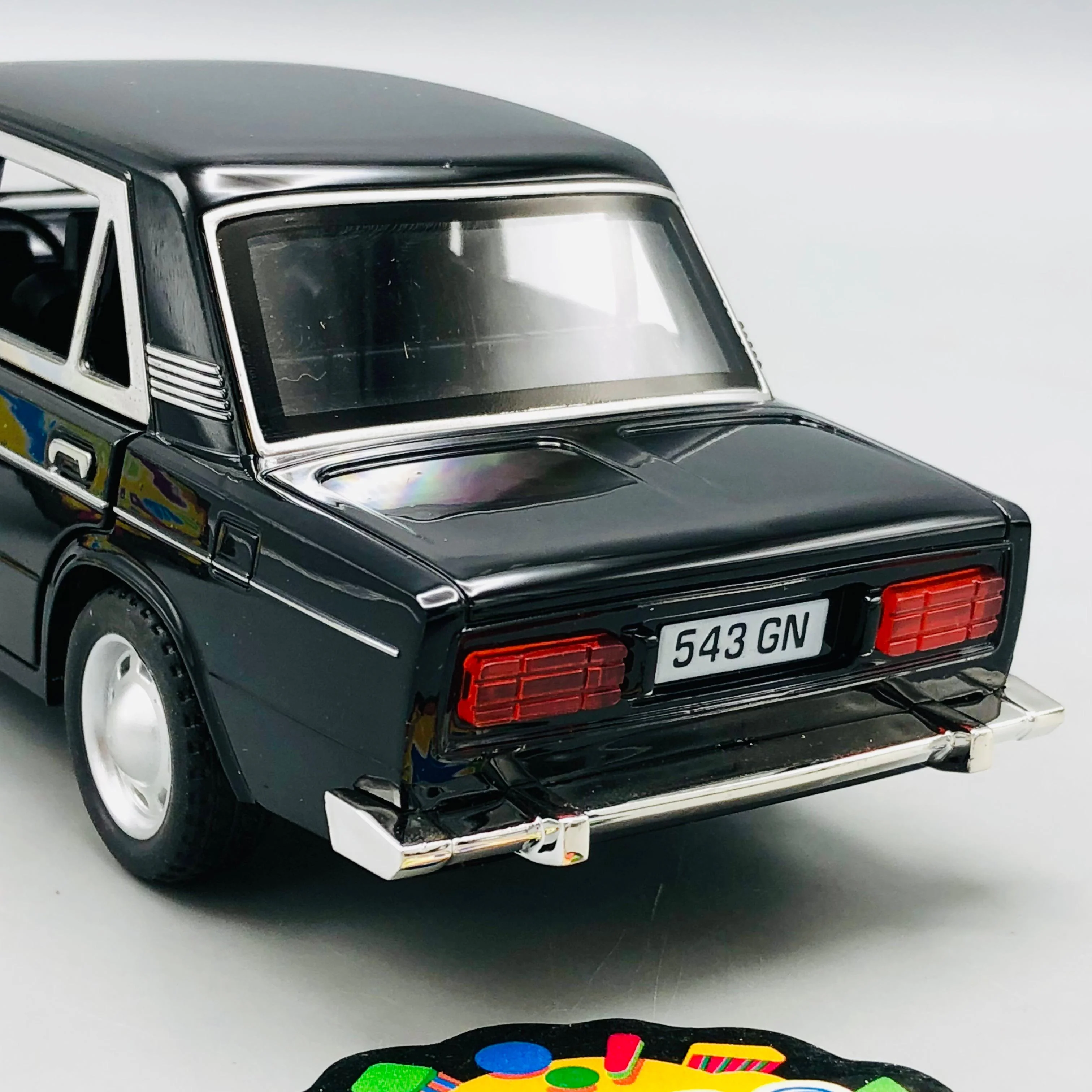 ABS Inertial Russian LADA Model Car - 1Pc - Image 8