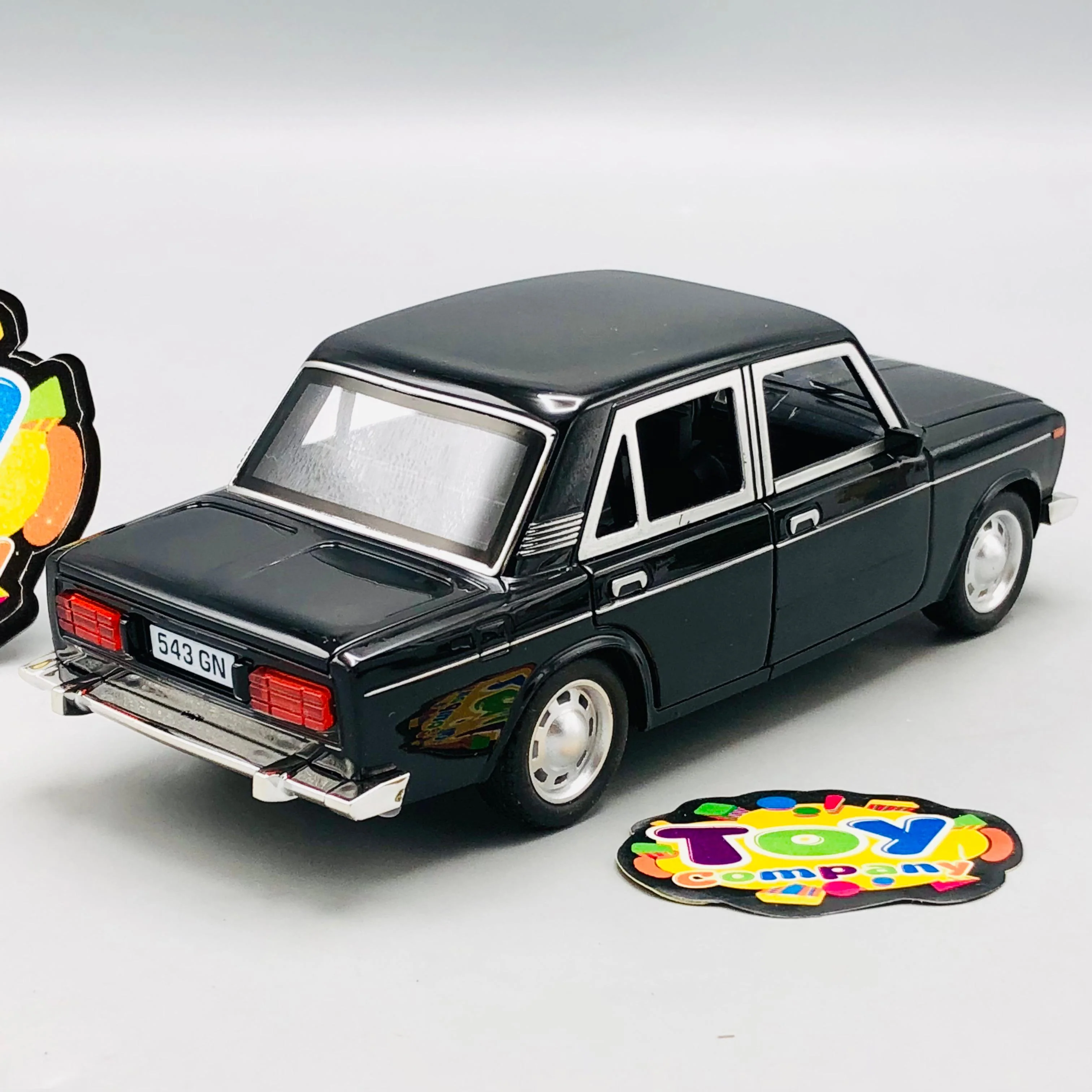 ABS Inertial Russian LADA Model Car - 1Pc - Image 9