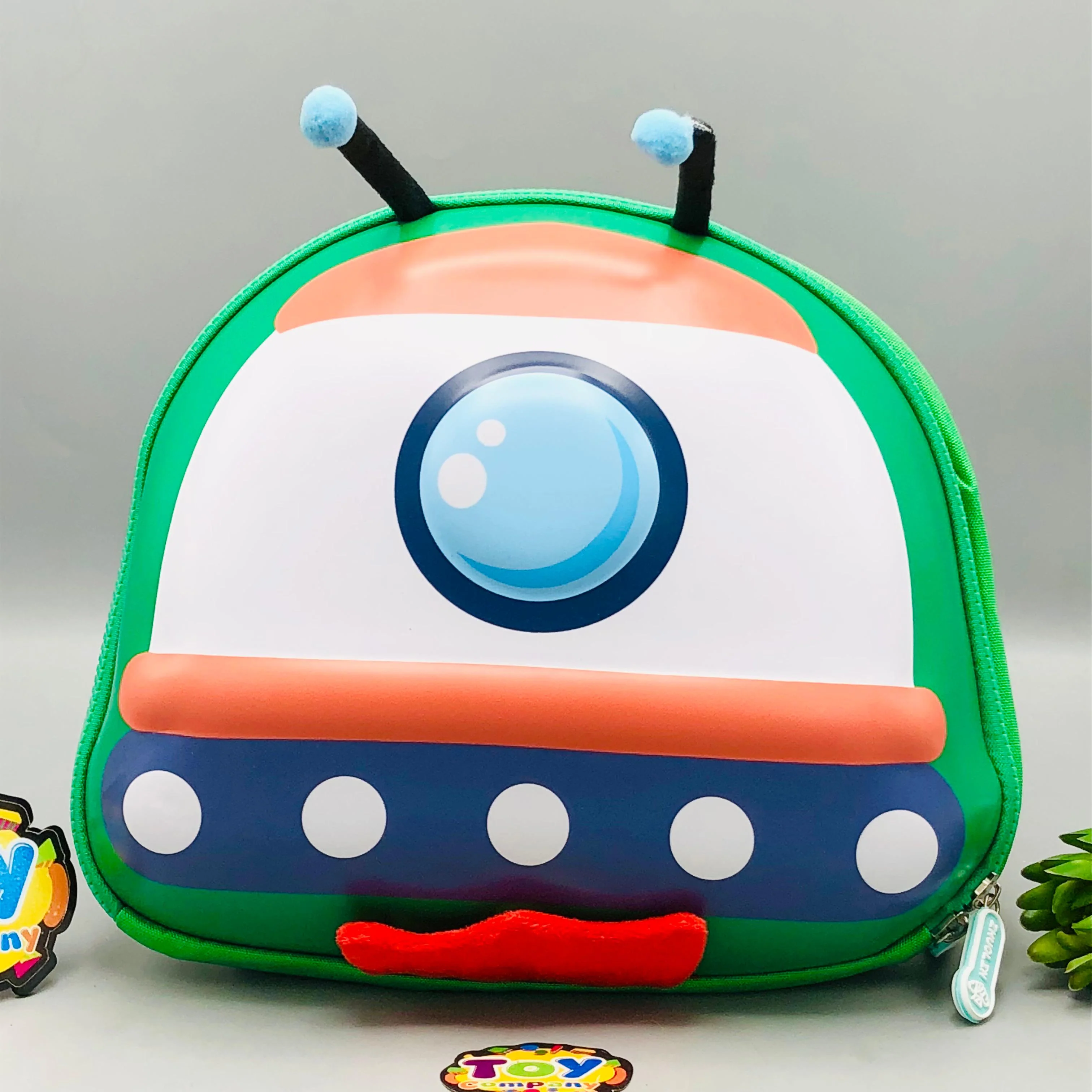 Animated 3D Shell Kids Picnic Backpack - Image 2