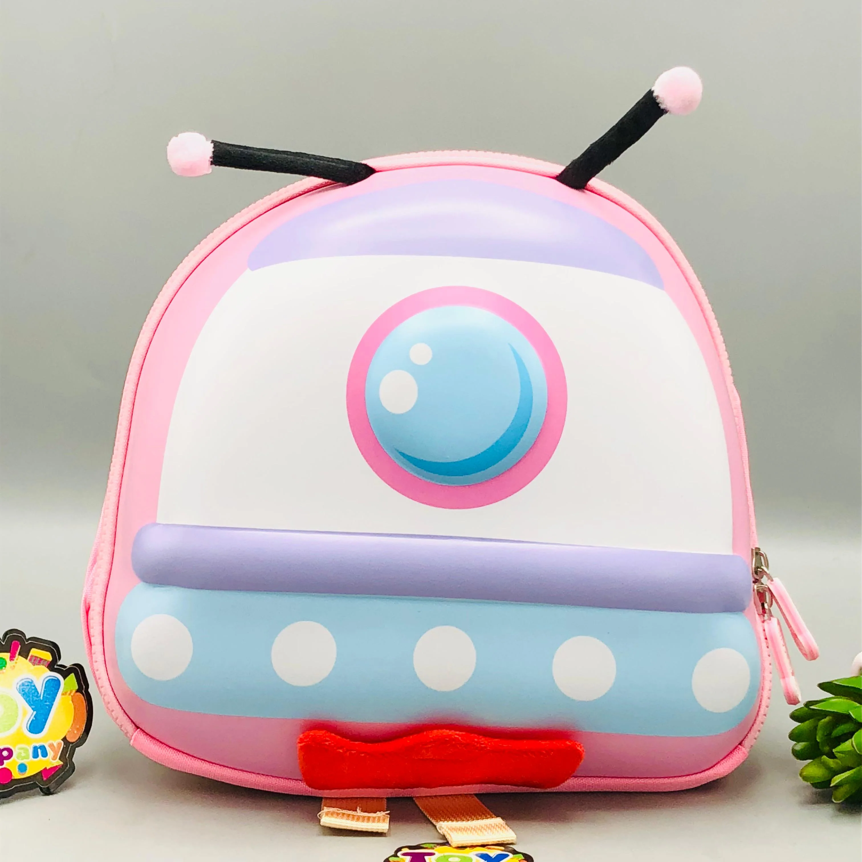 Animated 3D Shell Kids Picnic Backpack - Image 3