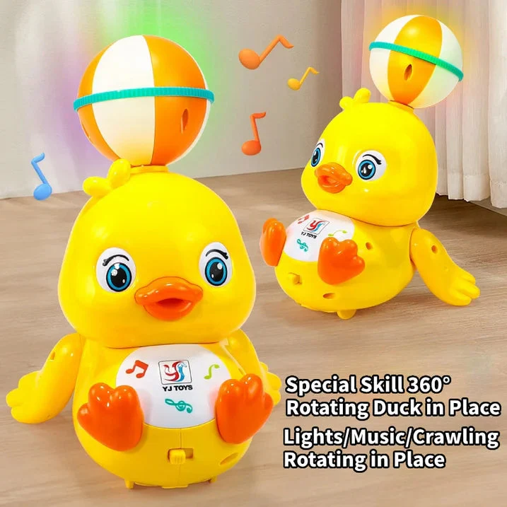 Ball Spinning Musical Stunt Duck - Image 3