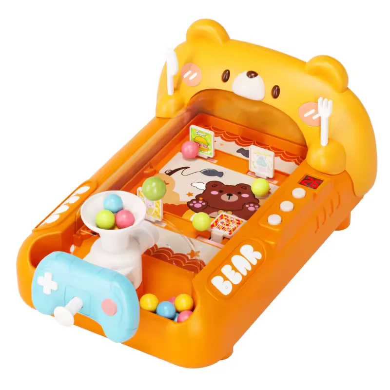 Battery Operated Bear Themed Pinball Shooting Machine - Image 9