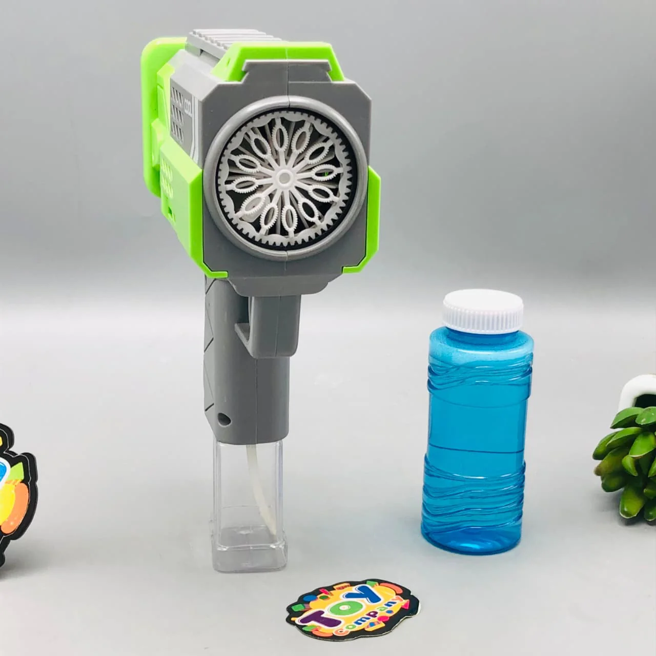 Battery Operated Kids Colorful Bubble Blaster Gun - Image 3