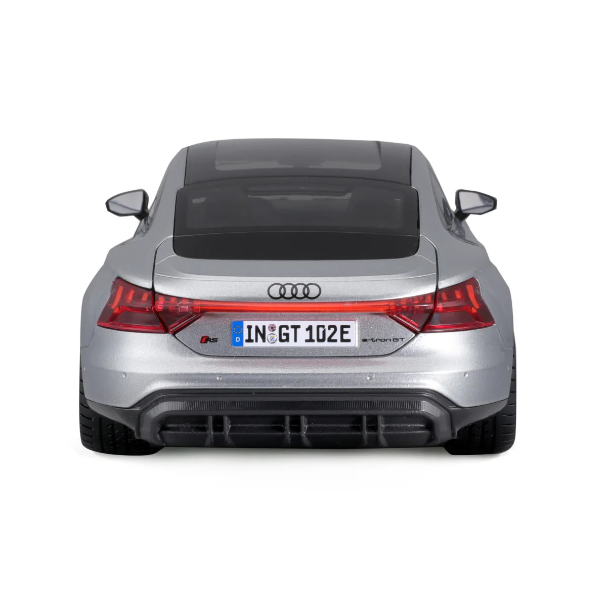 Bburago 1:18 Audi RS e-tron GT Model - Silver - Image 5