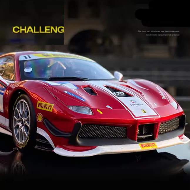 Bburago 1:24 Ferrari 488 Challenge Formula Racing 2017 - Image 6