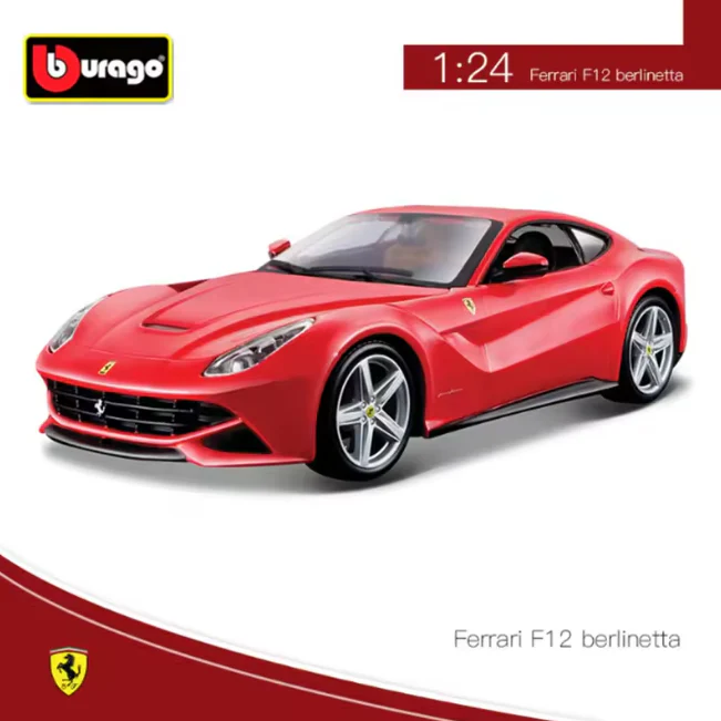 Bburago 1:24 Ferrari F12 Berlinetta Model - Image 4