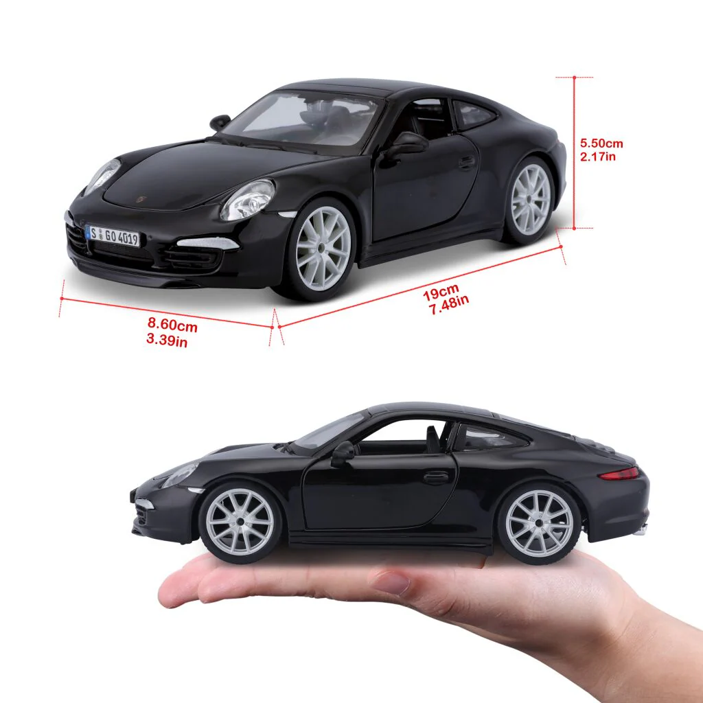 Bburago 1:24 Porsche 911 Carrera S Model - Image 4