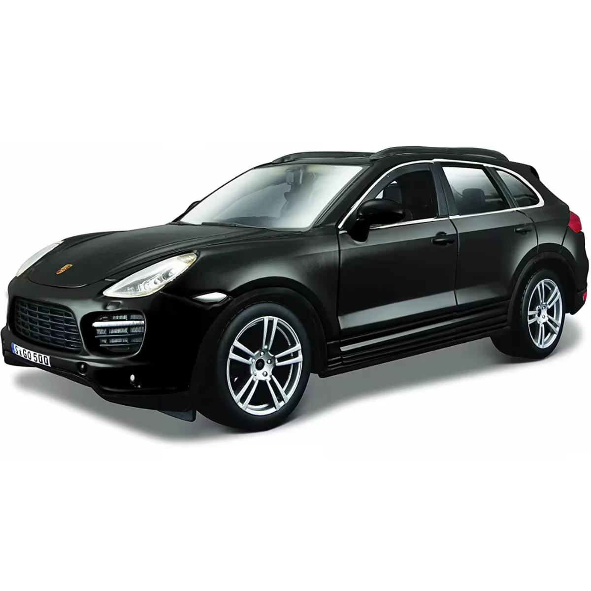 Bburago 1:24 Porsche Cayenne Turbo Model - Black - Image 7