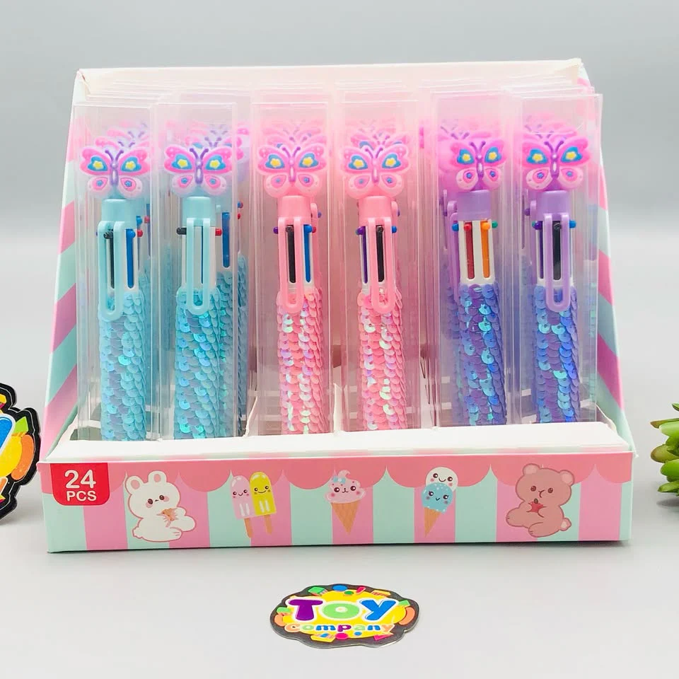 Butterfly Six Color Ballpoint - 1Pc - Image 5