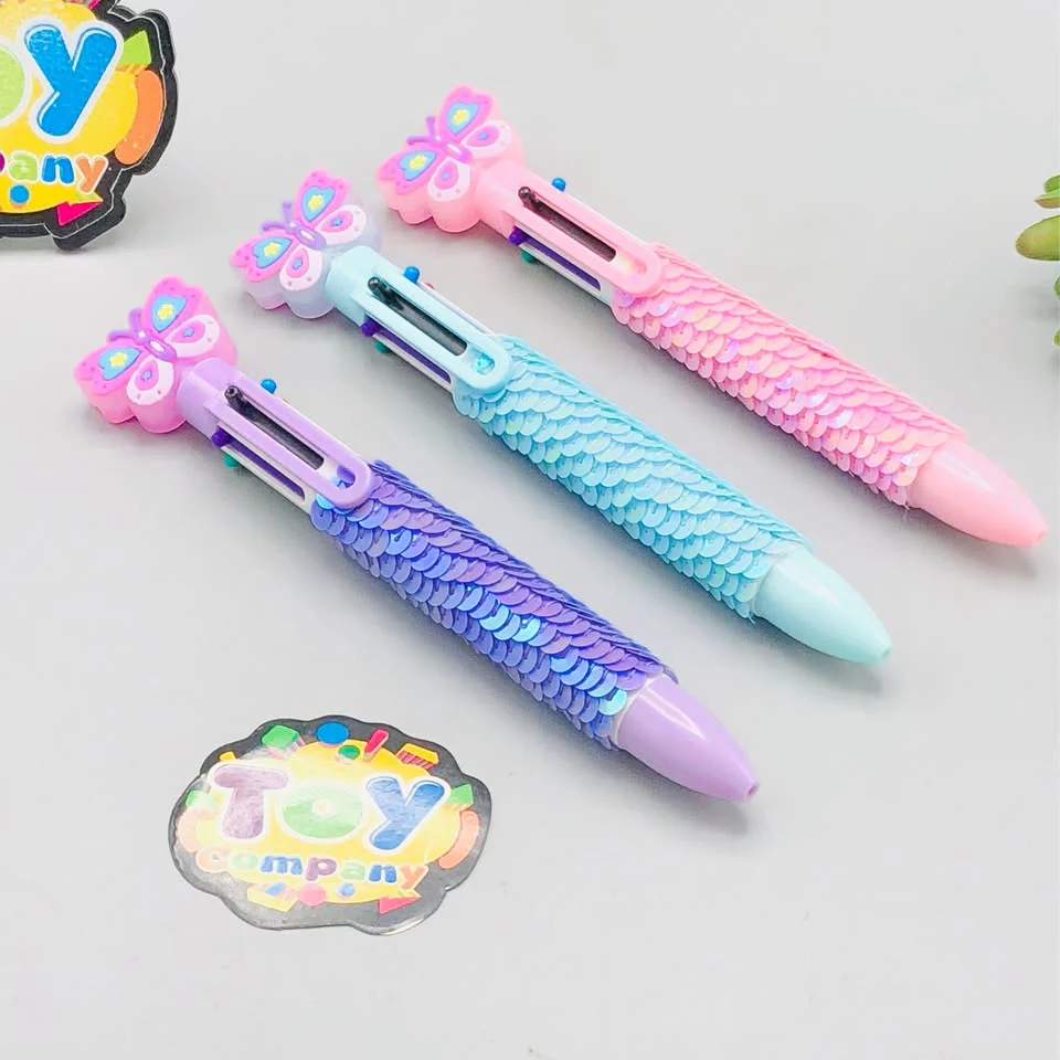 Butterfly Six Color Ballpoint - 1Pc - Image 6