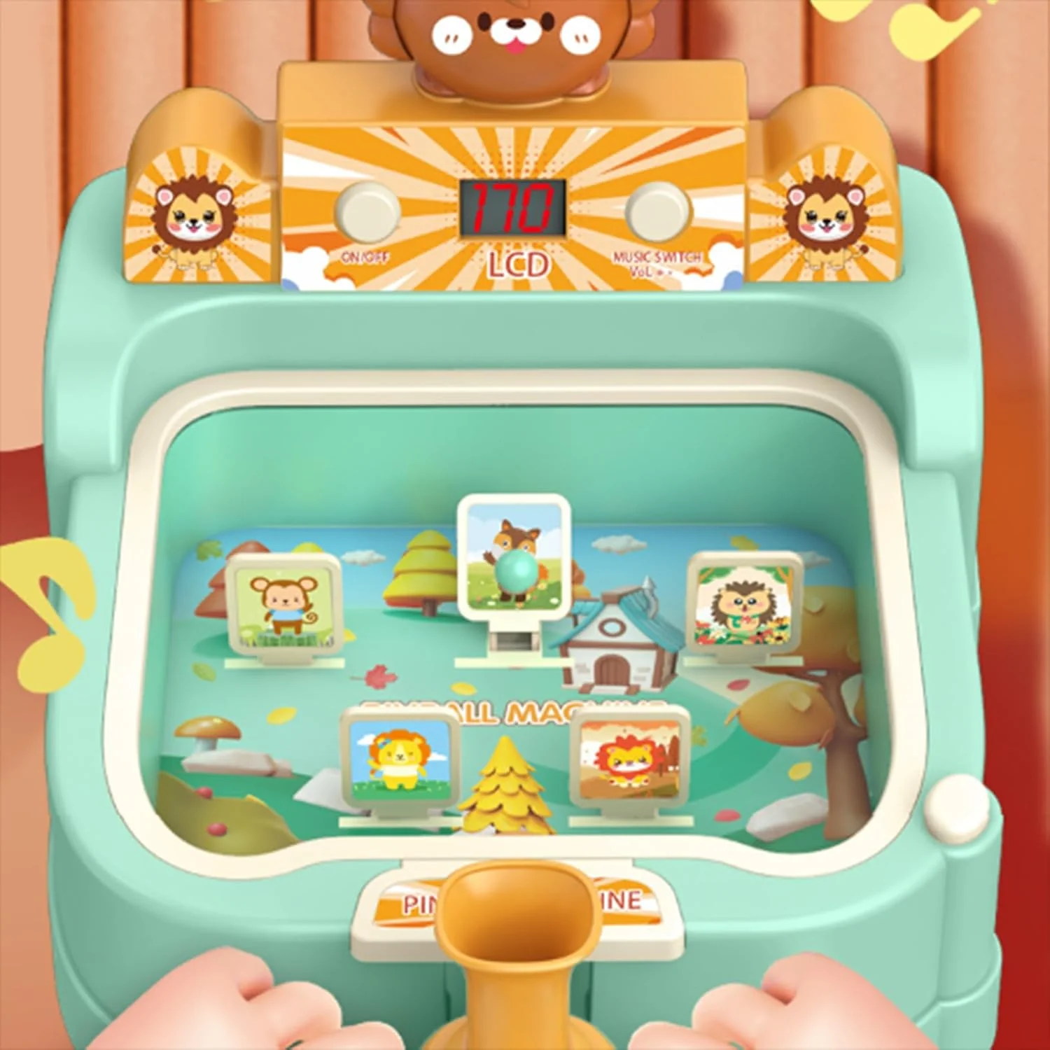 Cartoon Themed Pinball Shooting Machine - Image 4