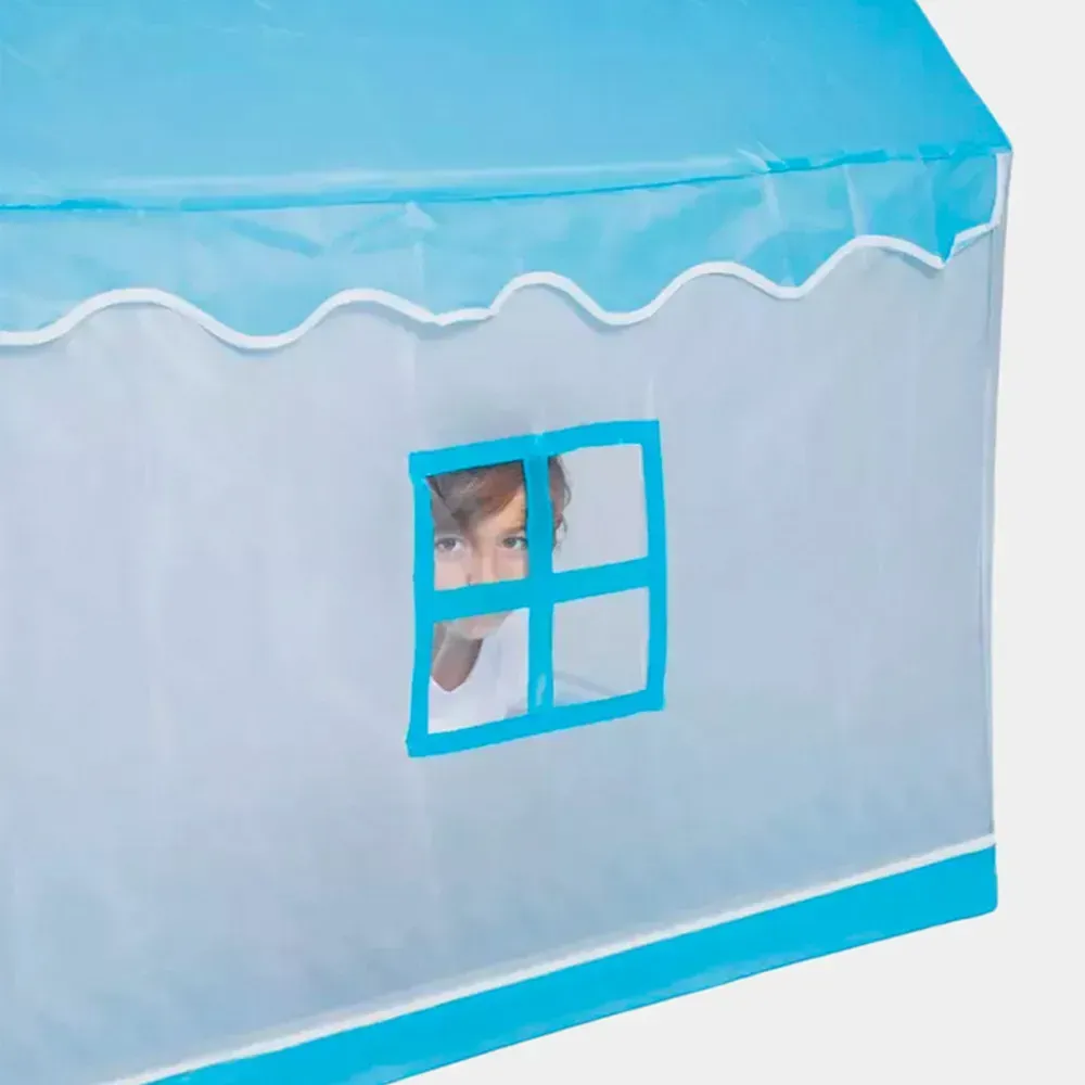Castle Paradise Play Tent House 100"120"135"cm - Blue - Image 6