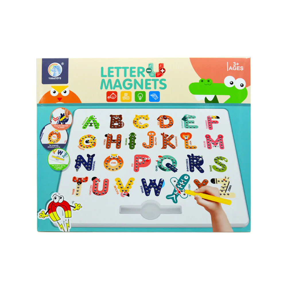 Creative Magnetic Cartoon Alphabets Board - Image 7