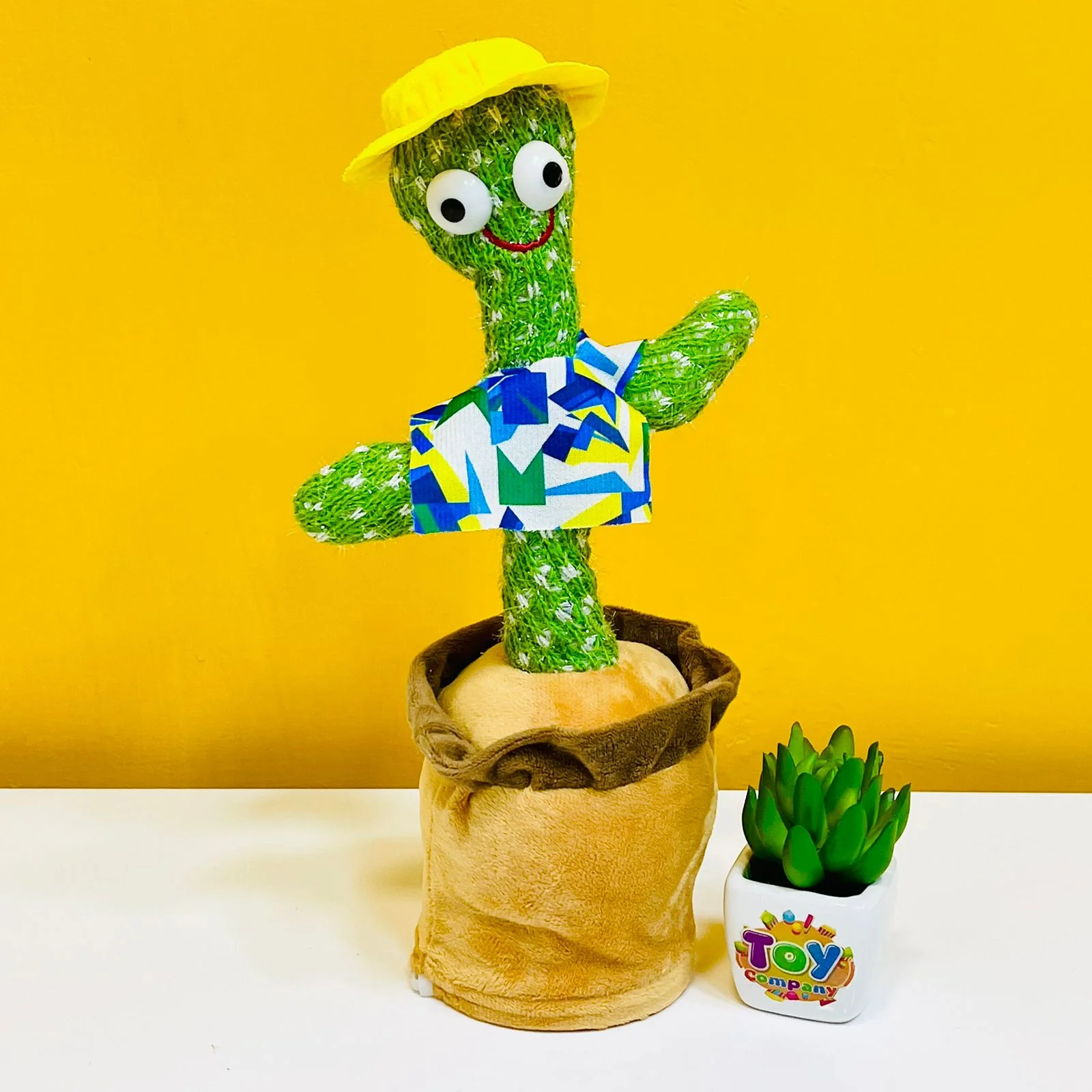 Rechargeable Cute Dancing and Talking Cactus - Large - Image 2