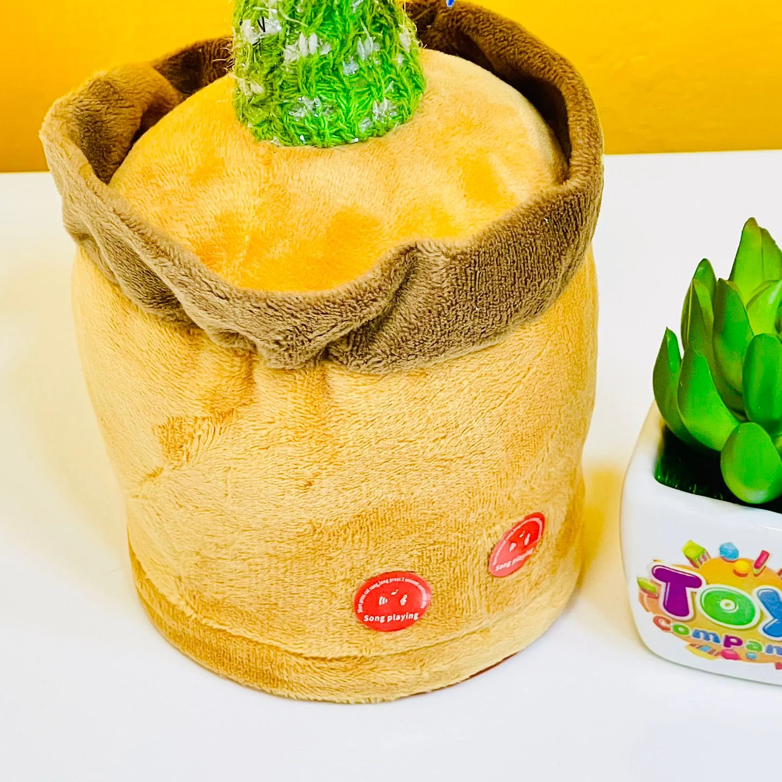 Rechargeable Cute Dancing and Talking Cactus - Large - Image 5
