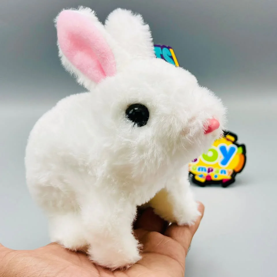 Cute Walking Plush Pet Rabbit with Sound - Image 3